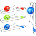 Miniatyrbilde 1 av 3: Sett med 3 Retro Magic Orbit Spinner Flash Gyro Wheel Klassisk Orbit Spinner Magnetisk Yo-Yo Leke
