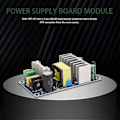 Miniatyrbilde 4 av 5: AC 110V 220V til DC 24V 6A AC-DC Switching Strømforsyningskort Modul Buck Converter 100W XK-2412-24 DC Strømforsyning jn
