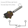 Miniatyrbillede 5 af 5: Universal 12V Bremslysafbryder Normalt Åben Træk for at Aktiver