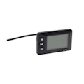 Miniatyrbillede 4 af 5: 36V 48V Elcykel GD01 LCD Display Panel med Almindeligt Stik E-cykel Display Meter Tilbehør