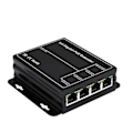 Miniatyrbillede 4 af 4: 4 Port Gigabit POE Extender 100/1000Mbps 90W 1 ind 4 ud PoE Repeater DIN Skinne Netværk VLAN til 48V PO