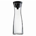 Miniatyrbillede 1 af 5: Vandkande 1,8l Høj Borosilikat Glasflaske Basic Vipbar Låg Lukning Kande