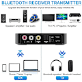 Miniatyrbillede 3 af 3: Bluetooth 5.0 Modtager Sender Fm Stereo Aux 3,5 mm Jack Rca Trådløs Nfc Bluetooth Audio Adapter