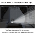 Miniatyrbillede 2 af 5: TV-simulator med AC-adapter, tyverisikring og tyveribeskyttelse, hjemme sikkerhedstimer og sensor, EU-stik