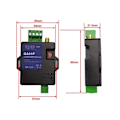 Miniatyrbillede 3 af 5: GA01P Automat GSM Alarmboks Understøtter Strømsvigt Alarm Én Alarmindgang Én Alarmspænding O