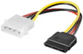 Strömkabel/adapter till PC, 5,25-kontakt till SATA