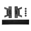 Miniatyrbilde 1 av 5: 4 stk. Sammenleggbare bordben DIY for Mini Datamaskinbord Campingbord Stue