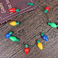 Miniatyrbillede 1 af 5: Julepynt LED-lys Glødende Julelys Pære Halskæde Juledekorationer Til Hjemmet Jul Navidad Nytår