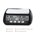 Miniatyrbilde 4 av 5: Sjakk Basic Digital Sjakk Klokka Og Spilltimer, Klokka Digital Klokke Timer