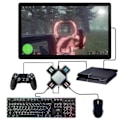 Miniatyrbilde 3 av 4: Tastatur Mus Adapter Bærbar Mus Tastatur Konverter Adapter Erstatning For Switch/x-box/ps5/p-s-4/ps3 Kx Gamepad Kontroller Adapter