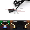 Miniatyrbilde 5 av 5: Høykvalitets LED Signaturlys foran RGB Blinklys Tilbehør for Can Am Maverick X3 XDS XRS Max Turbo R -