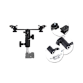 Miniatyrbillede 5 af 5: Flash Base Reflektor Flash Guide Fotografering Udfyldningslys Stativ Telefon Multi-position Live Streaming Slide Stativ,a