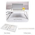 Miniatyrbilde 1 av 4: Sammenleggbart laptopbord for seng, fangbord for spising og laptopstativ, Com