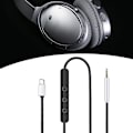 Miniatyrbild 2 av 5: USB-C till 2,5 mm Han-kabel för QC25/QC35/QC35II/QC45 Hörlurar med Mikrofon