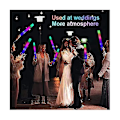 Miniatyrbilde 4 av 5: 18 Pakke LED Glow Sticks Bulk Fargerike Glow Foam Sticks For Julebursdag Bryllupsfestutstyr