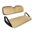 1 set Golfbil Tan Framstol Bottenöverdrag Ryggstöd För 1994-2014 71602-g04, 71753-g04