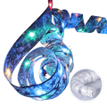 4 m Christmas Ribbon Lights, Flexible Christmas Tree Decoration Silver