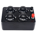 Miniatyrbillede 3 af 5: 0-9999 Ohm Simpel Modstandsboks Præcision Variabel Dekade Modstand Undervisningsinstrument