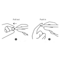 Miniatyrbilde 5 av 5: 20 stk. Grafisk tegnebrett Standard pennespisser Stylus med 4 stk. Pennfjerner Stylus-sett for tegning JP