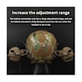 Miniatyrbillede 3 af 5: Headset Skinnebeslag 360 Graders Rotation Headset Hjelm Guide Adapter Passer Til Ops Core Arc Og Skinne-c