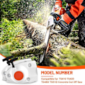 Miniatyrbilde 4 av 4: 2 stk. Rekylstartersett for Stihl motorsag TS410 TS420 Kuttesag 4238-190-0300