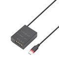 Miniatyrbillede 2 af 3: USB-C NP-W126S Dummy Batteri DC Strøm AC Adapter til X-T1 X-S10 X-T30 II X-T20 X-T10 X-T200 Ca