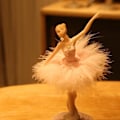 Pikkukuva 5 / 5: Ballerina-musiikkikellokoriste pyörivällä hameella, kestävä ja pitkäikäinen, hienot yksityiskohdat, paras lahja
