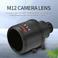 Miniatyrbilde 3 av 5: CCTV-objektiv 1/2,5 tommer 6-22mm 5MP M12-feste varifokal linse F1.6 for 4MP/5MP CMOS/CCD-sensor sikkerhet JP