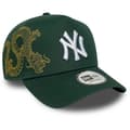 New Era E-Frame Snapback -lippis - SNAKE New York Yankees vihreä