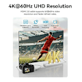 Pikkukuva 4 / 5: Type A VENTION AGHBH 2m 4K 60Hz Mini HDMI - HDMI PVC-johto Uros-Uros-adapterikaapeli