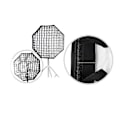 Miniatyrbillede 2 af 5: Fotografisk Honeycomb Grid til 80cm / 31\" Octagon Paraply Softbox Studio/Strobe Paraply Softbox