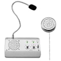 Miniatyrbild 1 av 5: Fönsterhögtalarsystem, Dubbelriktad Fönstermikrofon Intercom Högtalare, Intercomsystem för Företag, Kontor, Skola EU-kontakt jn