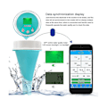 Miniatyrbillede 1 af 4: 6-i-1 Vandkvalitetsdetektor Smart Online Bluetooth Vandklor Meter Ph Meter Strømværktøj Til Swimmingpool