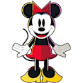 Miniatyrbillede 2 af 3: FiGPiN - Disney 100 års Jubilæum - Minnie Mouse Emblemstift (1076)  [SAMLEOBJekter] Stift, Samleobjekt USA import
