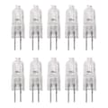 10 st G4 Halogenlampa Belysning 10W Varmvit