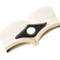 Acrylic Bookmark, Page Holder, Reading Accessory Black