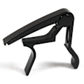 Miniatyrbillede 3 af 5: Sort guitar capo - skift tonehøjde og spil i sort stil