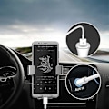 Miniatyrbillede 2 af 5: 2-i-1 Type-C Bil Audiokabel Tråd 1 Split 2 Type C Til USB A 3,5 mm Aux Kabel