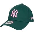 New Era 9Forty Strapback Caps - New York Yankees skoggrønn