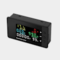 Miniatyrbild 5 av 5: 6-i-1 Voltmeter Amperemeter DC 7,5-100V Wattmeter LED Digital Elektrisk Mätare Multifunktionell Spänningsströmsmätare 0-20A