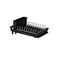 Miniatyrbillede 2 af 5: Udtrækkelig Opvaskestativ Sort 1 stk