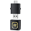 Miniatyrbillede 1 af 4: carplay adapter to-i-en bil smart boks dobbelt stik Android Autocarplay boks 1 stk