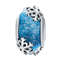 Miniatyrbild 1 av 5: Distanspärla för Kvinnor Lös Pärla Snöflinga Berlock för Armband Halsband DIY