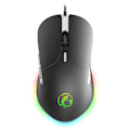 Miniatyrbilde 1 av 5: iMICE X6 Ergonomisk 6-knappers RGB-mus med pustende lys, kablet, for bærbare datamaskiner