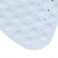 Miniatyrbillede 4 af 5: Bruseindsats Brusemåtte Kvart Cirkel Hjørne Anti-skrid Måtte til Hjørnebrusere 52*53cm