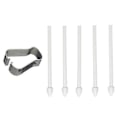 Miniatyrbilde 1 av 5: 5 stk Stylus Refill Erstatning Stylus Touch Pen Tipp Erstatningsspiss for Galaxy Note20/Note10/Tab S6/T JP