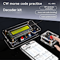 Miniatyrbild 4 av 5: CW Dekoder Morse Code Läsar Kit Morse Code Dekoder Komponenter DIY Elektronisk Komponent Kit