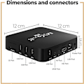 Miniatyrbild 2 av 5: 5G MXQ PRO 4K TV-box Android 10.1 Fyrakärnig Smart Media Player 1GB+8GB