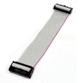 Miniatyrbilde 2 av 3: 2 Stykker 2.54 mm Pitch 20 Pin F/F Flat Ribbon Kabelkontakt bs