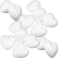 Miniatyrbilde 2 av 4: 100 stk. Blank Skumkuler Små Hjerteformede Kuler DIY Bryllup Valentinsdag Ornamenter